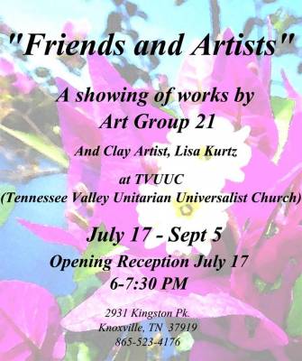 Friends and Artist ~ Art Group 21